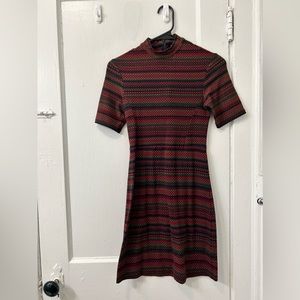 Topshop Striped Dress